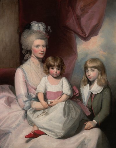 Porträt einer Familie von Gilbert Stuart